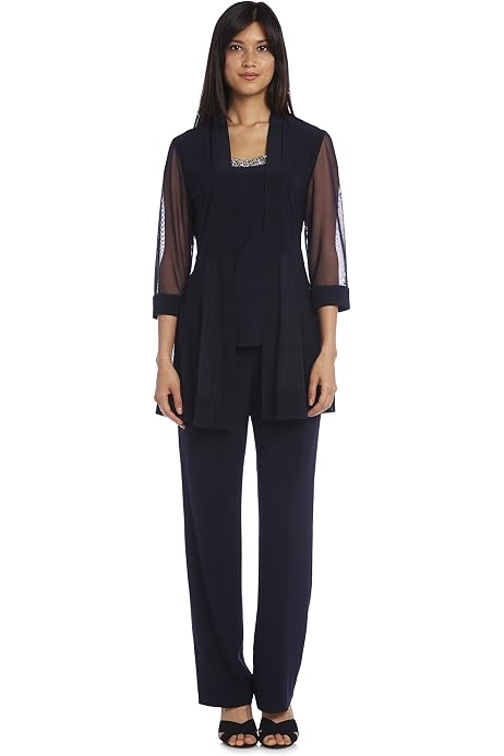 Plus Size Lace Pant Set 