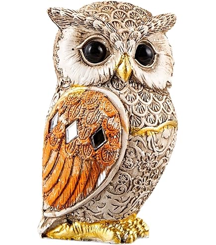 リンコナダ 白フクロウ 陶器 置物 Amazon.co.jp: リンコナダ 白フクロウ 425 陶器 動物 置物