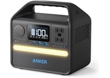 Anker 521 Portable Power Station (PowerHouse 256Wh) (6倍長寿命 ポータブル電源 256Wh)【リン酸鉄リチウムイオン電池 / 充放電サイクル3,000回以上 / 高耐久 / AC200W / 純正