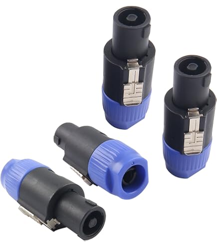 Amazon | (8) NEUTRIK NL2FX SpeakON 2極メスケーブルコネクター