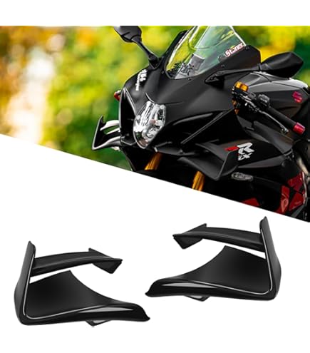 Amazon | Puig 9738N SIDE SPOILER WINGLET [BLACK] GSX-R1000 (17-20