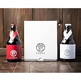 KAGUA KAGUA Kagua Blanc & Rouge Bottle, 11.2 fl oz (330 ml) x 2 Bottles, Gift Box, Birthday, Limited Gift, Stylish, Local Bee