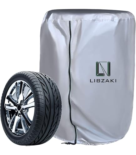 Amazon | LIBZAKI 300D タイヤカバー 屋外防水 4 本タイヤ収納 汚れ