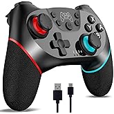 [2024 New Version] CuleedTec Wireless Switch Controller, Switch Pro Controller Remote Gamepad Compatible with Nintendo Switch