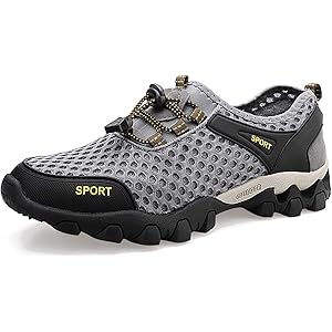 [NEARDREAM] ウォーターシューズ メンズ スポーツサンダル アウトドアシューズ マリンシューズ 登山シューズ ビーチサンダル 水陸両用 軽量 通気性 滑り止め