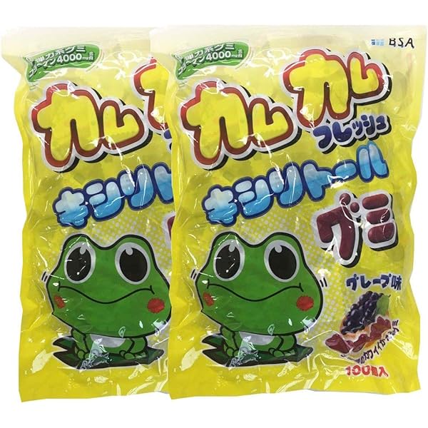 Amazon.co.jp: カムカムフレッシュキシリトールグミ グレープ味