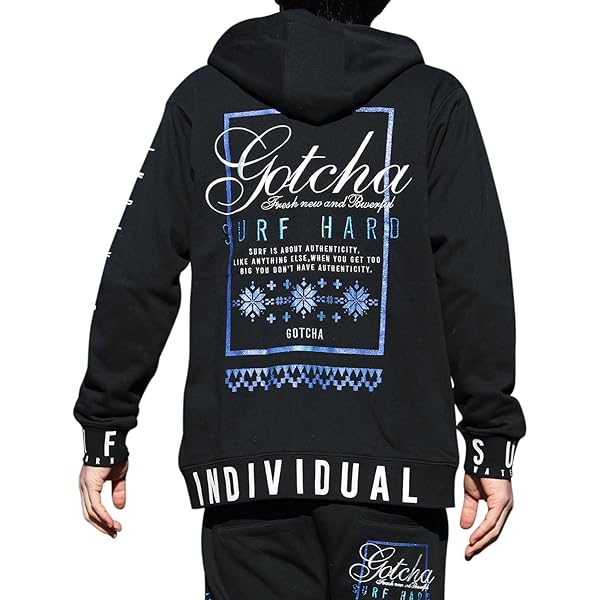 Amazon.co.jp: Gotcha Premium Metallic Fishman Full Zip