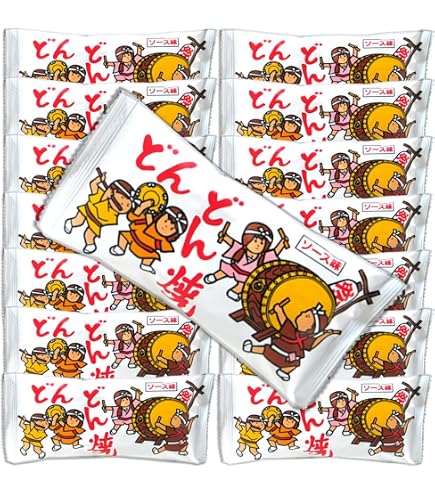 とんとゆ商品 Amazon.co.jp: ゆっくんのお菓子倉庫 菓道 どんどん焼 12g x 75袋入