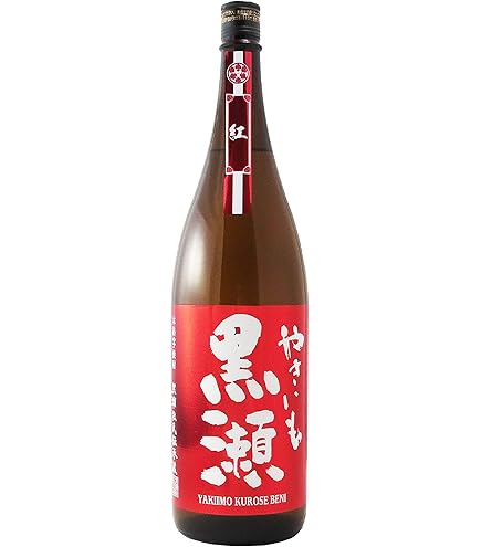 Amazon.co.jp: 杜氏黒瀬安光謹製 やきいも黒瀬 1800ML 芋 25度 : 食品