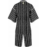 Amazon 甚平 甚兵衛 服 Blood Money Tokyo ブラッドマネートーキョー 和柄 大日如来 Mbt 007生成 白 メンズ ファッション ヤクザ ヤンキー オラオラ系 派手 甚平 通販