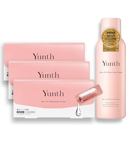 Amazon.co.jp: Yunth(ユンス) 生VC 導入美容液 3個セット 84日分 (美容