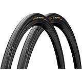 Contnental(コンチネンタル) Ultra Sport 3(ウルトラスポーツ3) Black/Black 700x25C FB ロード用クリンチャータイヤ 2本セット