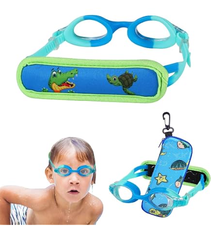 thumbnail image 2 of Aqua2ude Unicorn Swim Goggle Mask For Kids 3+ - Anti Fog No Leak Rainbow Theme 2 of 13
