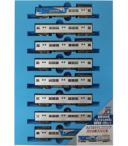 Amazon | マイクロエース Nゲージ 営団3000系 変則編成・ドア交換後 8