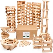 Amazon.co.jp: からからつみき 108 240ピース 木製 積み木 知育玩具 Amazon.co.jp: からからつみき 108 240ピース 木製 積み木 知育玩具