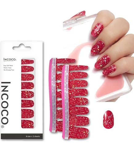 Amazon | INCOCO インココ ネイルシール 貼るだけ マニキュア 硬化不要