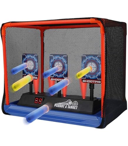 Amazon.co.jp: Airtana おもちゃ 電子ターゲット 7pcsセット Nerf