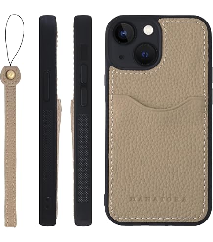 Amazon.co.jp: HANATORA for iPhone 13mini ケース 本革 日本製 耐衝撃