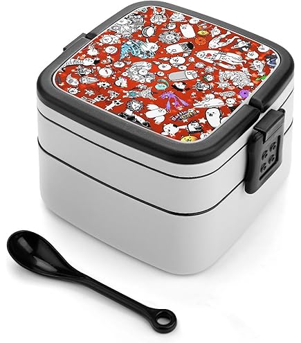 サンエックス - にゃんにゃんにゃんこ　ランチボックス　お弁当箱 Amazon | にゃんこ大戦争 弁当箱 ランチボックス 二段 抗菌 お