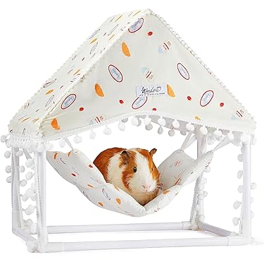 【675】小動物用シングルハンモック・お布団付き Amazon | ハムスター ハンモック 夏用 寝床 小動物 お昼寝袋
