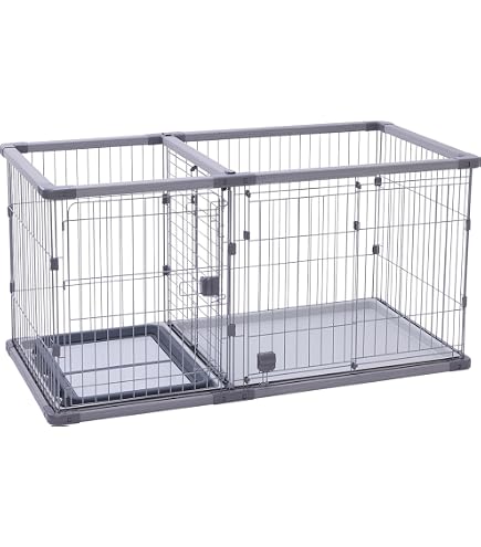 Amazon.co.jp: ペティオ (Petio) 犬用 ドッグルームサークルPLus