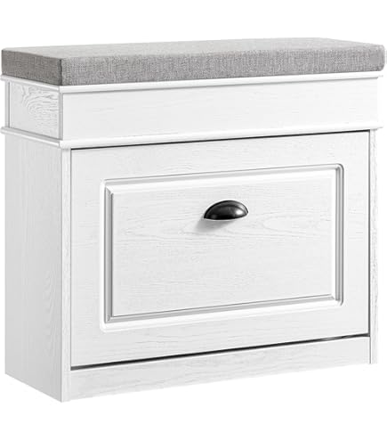 Amazon.co.jp: IKEA(イケア) HEMNES ベンチ 靴収納付き ホワイト