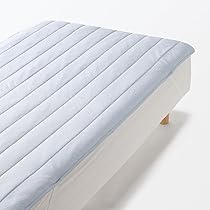 Amazon｜無印良品 ひんやり綿 敷パッド／シングル 100×200cm・ライト
