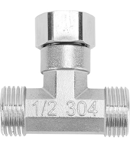 Amazon.co.jp: 1個 304 ステンレススチール Y字型ティー 1/4 