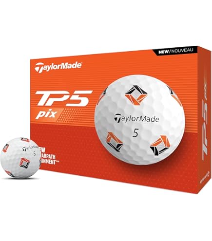 Amazon.co.jp: TaylorMade TP5 PIX 2.0 練習用バッグ入りゴルフボール
