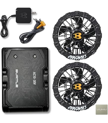 Amazon.co.jp: [BURTLE] [バートル] カラーファン+24Vバッテリーセット