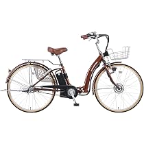 Amazon | 21Technology 自転車 電動アシスト自転車 DA263 チョコ