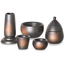 Amazon｜Ceramic Arte (セラミックアルテ) 仏具 備前吹き ミニ