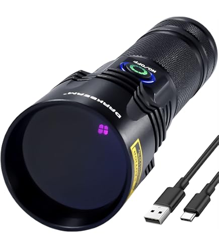 Amazon.co.jp: UVフラッシュライト 51 LED 365-395nm ブラックライト 