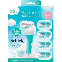 Schick(シック) イントゥイション 敏感肌用 女性用カミソリ コンボパック
