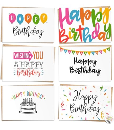 バースデーカードセット Amazon.co.jp: 144パック ハッピーバースデーカード 詰め合わせ