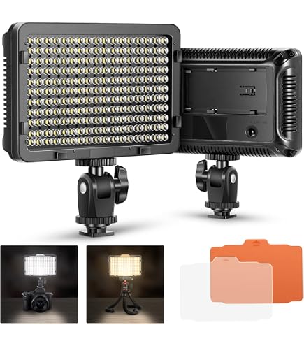 Pannello LED VILTROX L116T Bicolore 3300-5600K – Dimmerabile, CRI 95+, Ultrasottile Per Streaming E Video YouTube