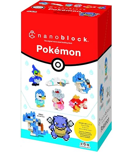 Amazon.co.jp: nanoblock ナノブロック ポケットモンスター ピカチュウ