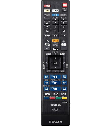 Amazon | 東芝REGZAブルーレイディスクレコーダー用リモコンSE-R0468
