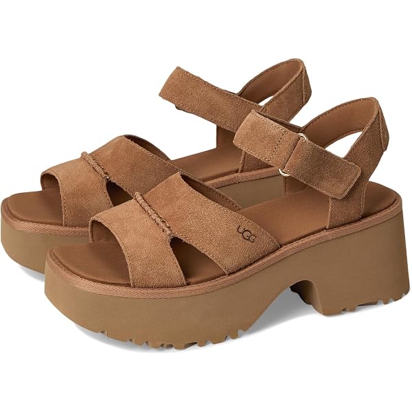Amazon | UGG アグ ニューハイツスライド 【New Heights Slide】厚底