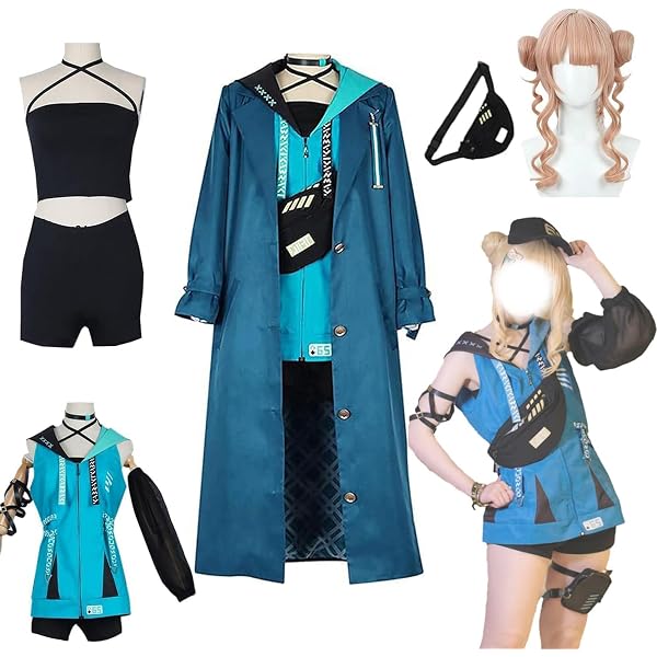 Amazon.co.jp: [青空COS] コスプレ 鏑木ろこ コスプレ 衣装 帽子＋