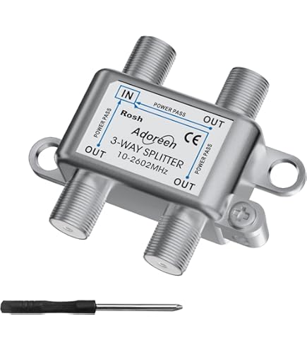 Monoprice S-Video To 2x S-Video Splitter (Model 1124) - MDIN4M/MDIN4F X2 Output
