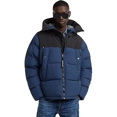 Amazon.co.jp: [ジースターロゥ] ジャケット 中綿 アウター メンズ