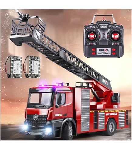 はたらく車両 はしご消防車 電動ラジオコントロール WT-EF-2-3480 mxn26g8 Amazon.co.jp: はたらく車両 はしご消防車 電動ラジオ