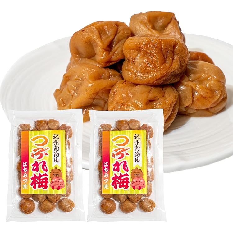 訳あり　はちみつ梅　800g×6袋入り　大容量　南高梅　宅配便　つぶれ梅　和歌山 Amazon | 訳あり つぶれ梅 紀州南高梅 800g「おちこ惚れ梅