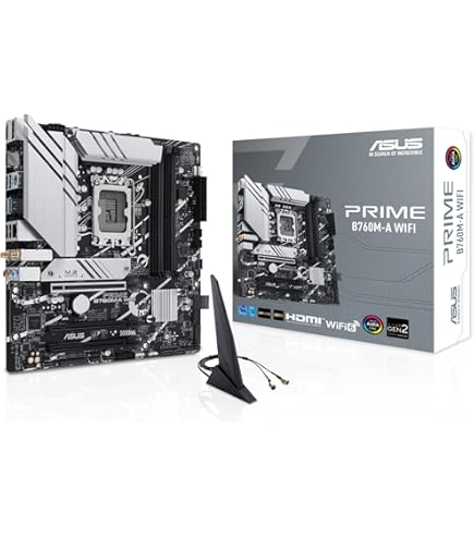 ASUS PRIME B760M-A マザーボード　メモリ32GB付き PRIME B760M-A AX｜Motherboards｜ASUS USA