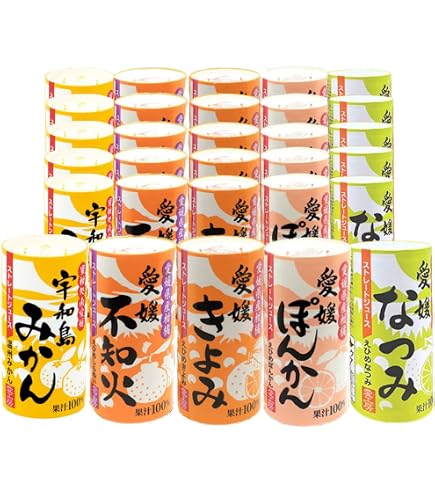 Amazon.co.jp: 愛工房 みかんジュース 3種飲み比べセット 6本 宇和島