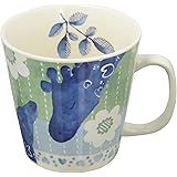 セラミック藍 森のなかま マグカップ キリン サイズ：約φ9 H9 15206