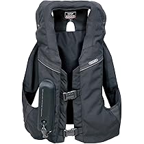 Amazon | hit-air エアバッグ付きベスト MLV2-C ブラック Lサイズ 