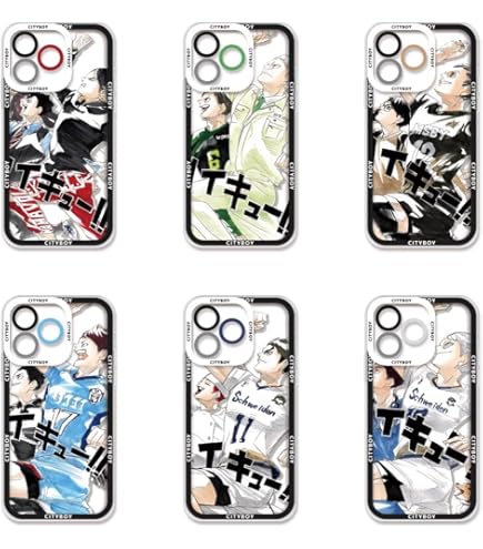 Amazon.co.jp: BOKNI ハイキュー スマホケース iPhone16用 ケース TPU