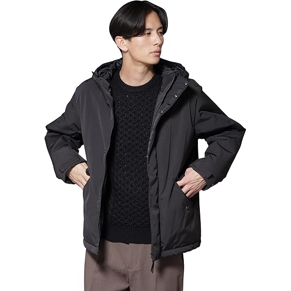 Amazon.co.jp: [ナノ・ユニバース] ノーカラーブルゾンインナー中綿 S